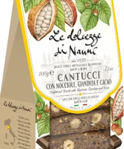 Dolcezze di Nanni Cantucci Nocciole Gianduja e Cacao