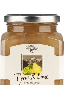 Alpe Pragas Pyrus & Lime Fruchtaufstrich Birne und Limette 335g