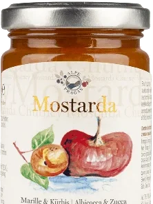 Alpe Pragas Marille und Kürbis Mostarda 160g