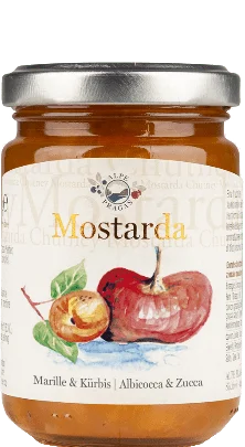 Alpe Pragas Marille und Kürbis Mostarda 160g