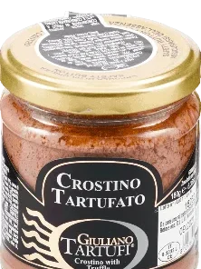 Crostino Tartufato Hühnerleberpastete mit Trüffel Giuliano Tartufi 180g