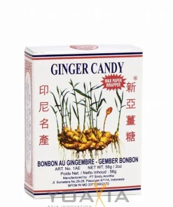[ 5x 56g ] SINA GINGER CANDY / Ingwerbonbons / Ingwer Bonbons / Gemberbonbons