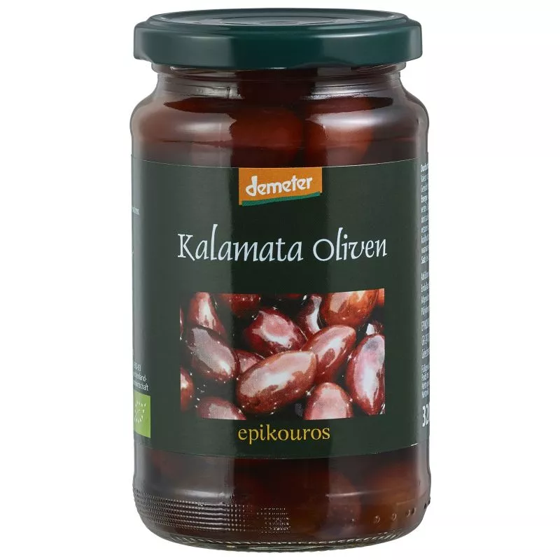 Kalamata Oliven, mit Stein, in Lake, demeter (epikouros) – Bild 2