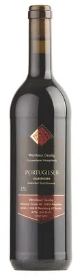 Wein Saale Unstrut Rotwein Portugieser 2017 halbtrocken Weinhaus Gaudig Deutscher Qualitätswein Burgwerbener Herzogsberg