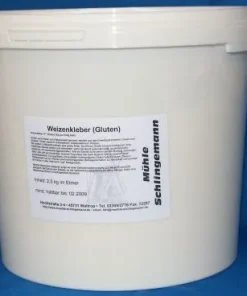 Weizenkleber (Gluten) – 2,5 kg im Eimer