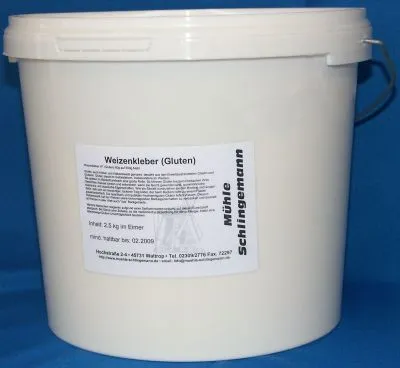 Weizenkleber (Gluten) – 2,5 kg im Eimer – Bild 2