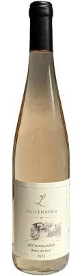 Wein Saale Unstrut Roséwein Blanc de Noir 2023 trocken Weinhaus Luisenberg Deutscher Qualitätswein