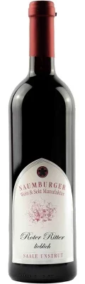 Wein Saale Unstrut Rotwein Cuvée Roter Ritter lieblich Naumburger Wein und Sekt Manufaktur Deutscher Qualitätswein – Bild 2