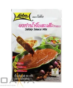 12er Pack – LOBO Mix für Saté-Sauce (12x 50g) | Sateé Sauce Mix | Satay Sauce Mix