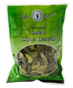 THAI DANCER Getrocknete Limettenblätter 25g | Kaffernlimettenblätter | Dried Kaffir lime leaves