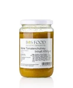 Grüne Tomaten Chutney, mit weißem Balsamico, 650 g