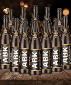 ABK Dunkel German Lager 500ml Bottles – 5.0% ABV (12 Pack)