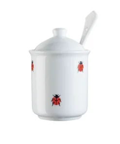 Senftöpfchen mit Löffel