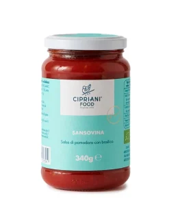 Bio Sansovina Tomatensauce mit Basilikum