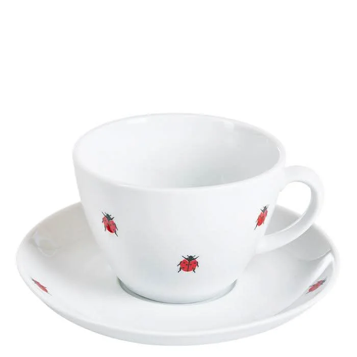 Set Cappuccino Tasse mit Untertasse