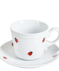 Set Kaffee Tasse mit Untertasse