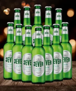 Jever Fun Alcohol Free Pilsner 330ml Bottles – 0.5% ABV (12 Pack)