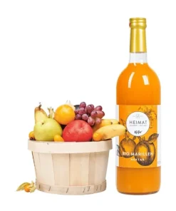 Obstkorb klein mit Bio Marille