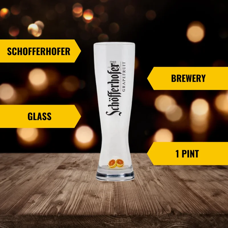 Schofferhofer Official Branded Pint Glass – Bild 2