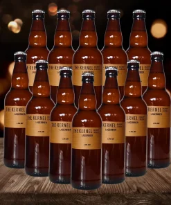 Kernel British Lagerbier 500ml Bottles – 5.3% ABV (12 Pack)