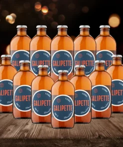 Galipette Brut French Cider 330ml Bottles – 4.50% ABV (12 Pack)
