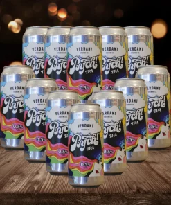 Vedant Psych British Low Alcohol IPA 440ml Cans – 0.5% ABV (12 Pack)