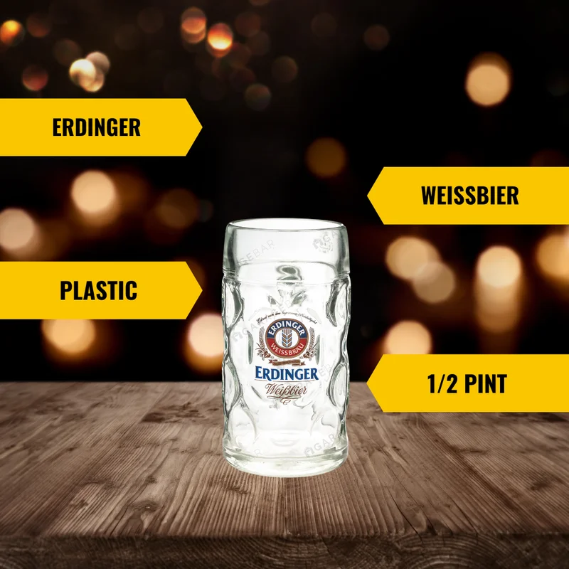 Erdinger Plastic Half Pint Stein – Bild 2