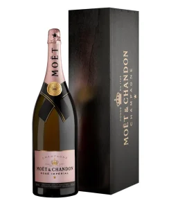 Moët & Chandon Rosé Impérial Jéroboam 3L in Holzkiste