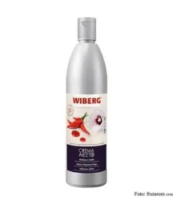 WIBERG Crema di Aceto, Hibiskus-Chili, Squeeze Flasche, 500 ml