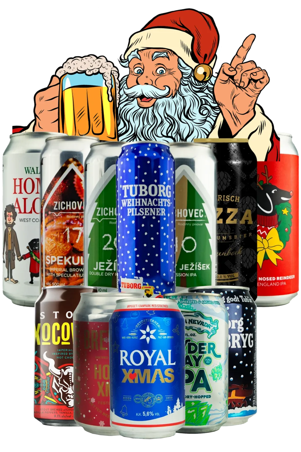 Bierpaket Weihnachtsdosen – Craft Beer Probierset – Bild 2