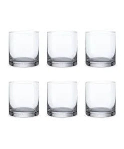 Bohemia Crystal Glass Barline D.O.F. Whiskyglas 41cl, 6er-Set
