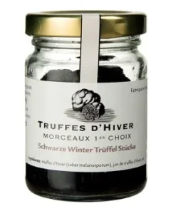 Winteredeltrüffel (Tuber Melanosporum), 1er Choix, Trüffelstücke, Gaillard, 50 g