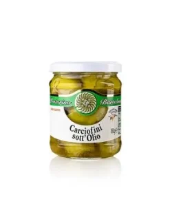 Eingelegte Artischocken – Carciofini sott´olio, in Olivenöl, Venturino, 180 g