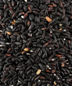 Schwarzer Kleb-Reis, nussiger Geschmack, beliebt für Desserts, 400 g