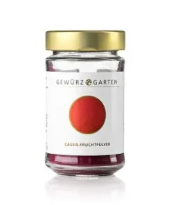 Gewürzgarten Cassis Fruchtpulver, 120 g