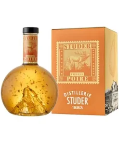 Studer Gold Selection Vieille Poire Williams mit echtem Goldflitter (24 Karat) 70cl