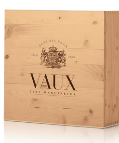 3er Holzkiste Schloss VAUX