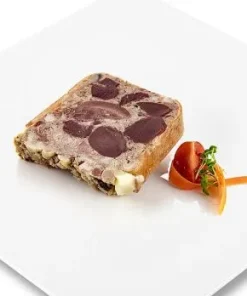 Terrine von Entenfleisch „Vigneronne“, mit Kastanien, Trapez, Rougié, 1 kg