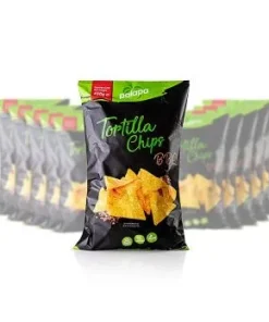 Tortilla Chips pikant – BBQ – Nachochips, Sierra Madre, 5,4 kg, 12 x 450g