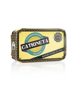 Sardinen, ganz, in Olivenöl und Zitrone, sardina ao limón, 115 g