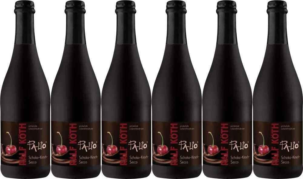 Palio – Schoko Kirsch Secco 6x 0,75l – Fruchtiger Perlwein