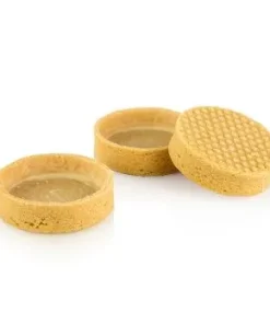 Dessert-Tartelettes Vanilla, gecoated, ø 57x16mm h, 1,44 kg, 120 St