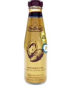 Megachef PREMIUM OYSTER SAUCE glutenfrei 230g | Austernsauce – 45% Auster