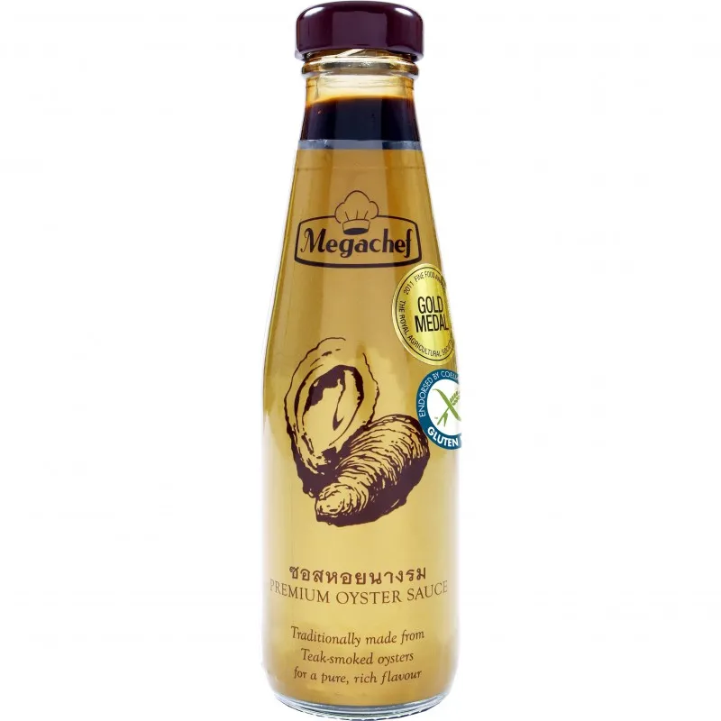 Megachef PREMIUM OYSTER SAUCE glutenfrei 230g | Austernsauce – 45% Auster – Bild 2