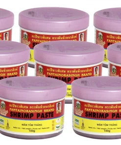 8er Pack PANTAI Garnelenpaste (8x 100g) | Garnele Paste | Shrimp Paste