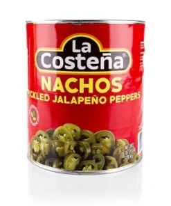 Chili Schoten – Jalapenos, geschnitten (La Costena), 2,8 kg