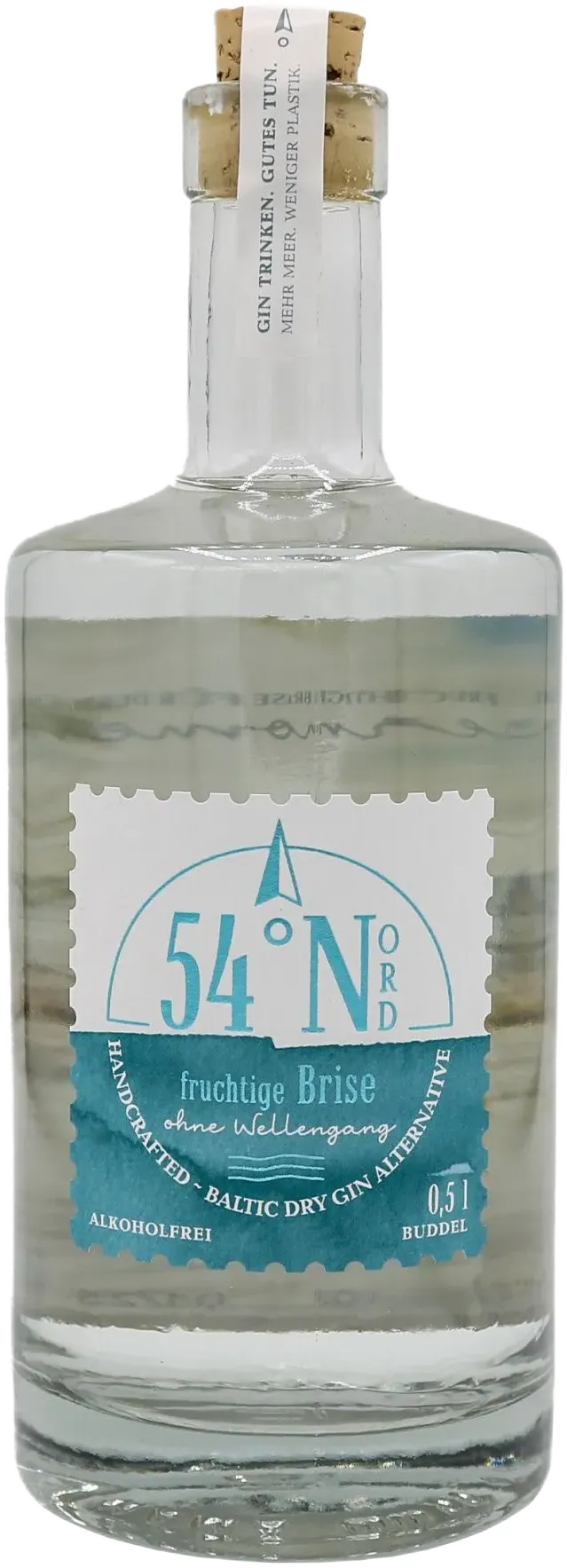 54°N Gin fruchtige Brise ohne Wellengang – alkoholfrei