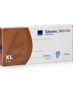 Einweghandschuhe Nitril, Blau, XL, ungepudert, 100 St