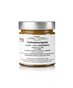 Cashewpaste, geröstet, 100% Cashewnuss, Pariani, 180 g