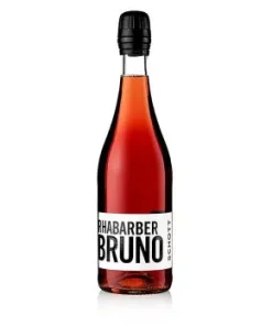 Bruno Rhabarbersecco, halbtrocken (feinherb), 5,5 % vol., Schott, 750 ml